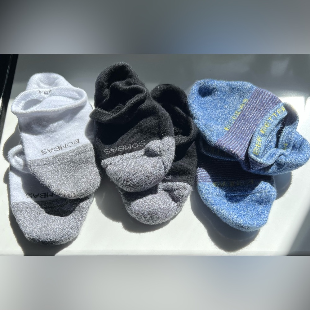 Bombas Socks No Show Set of 3  Med